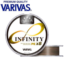 Шнур Varivas Super Trout Area Infinity PE X8 размотка 75м золотисный